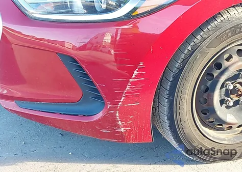 2017 Hyundai Elantra Se из США, поврежденный, VIN 5NPD74LF5HH077935